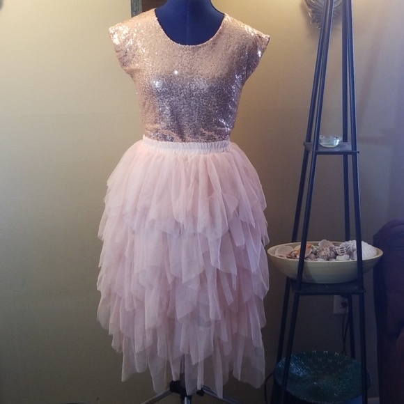 Dresses & Skirts - NWOT Pink Tulle skirt